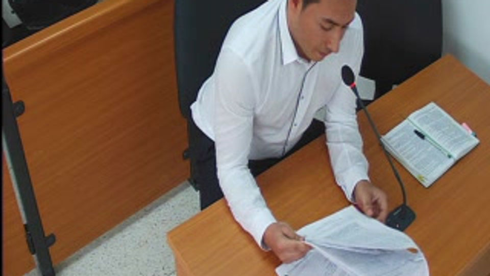 Audiencia Pruebas y Alegatos (Cartagena)